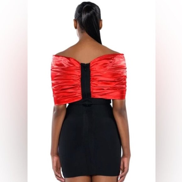 AKIRA Bow Bandage Mini Dress - Picture 2 of 4